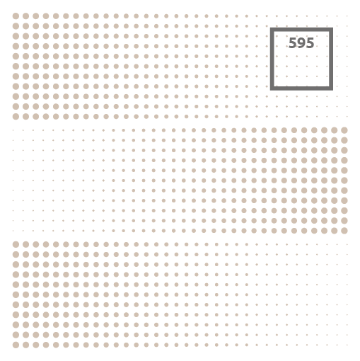Aura Tide Print - Ceiling Tile