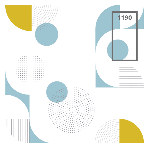 Aura Circles Print RCT - Ceiling Tile